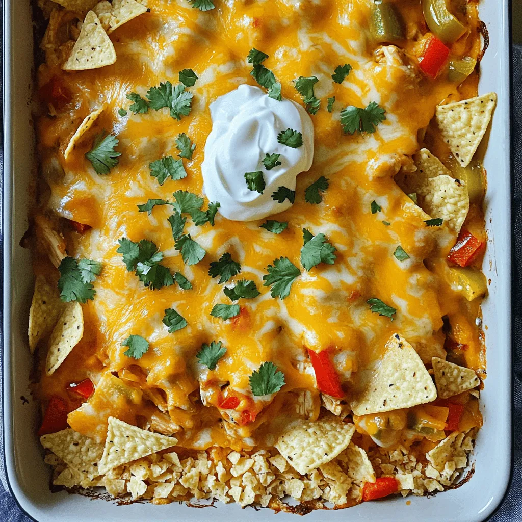 Easy Chicken Taco Casserole Simple and Quick Meal
