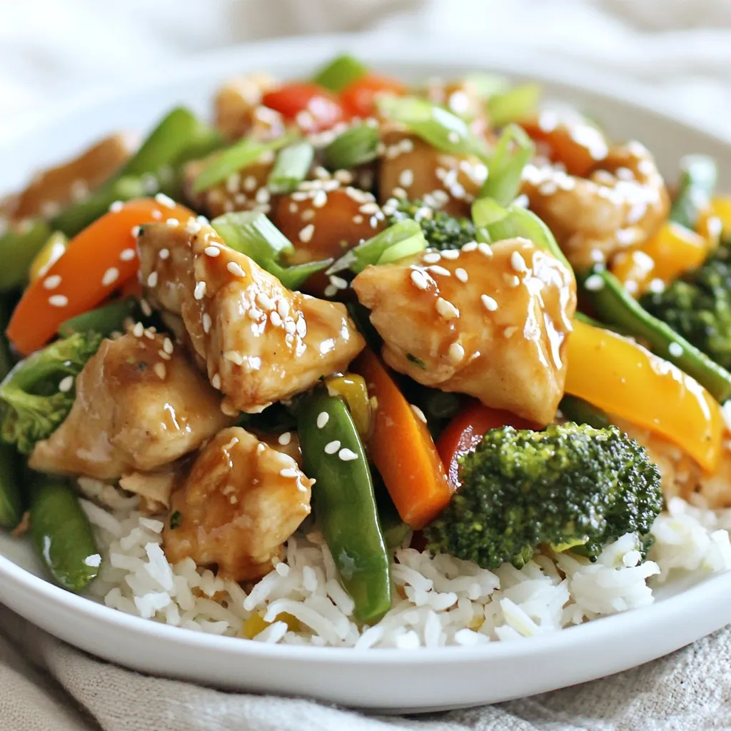 Savory Sesame Ginger Chicken Stir-Fry Recipe