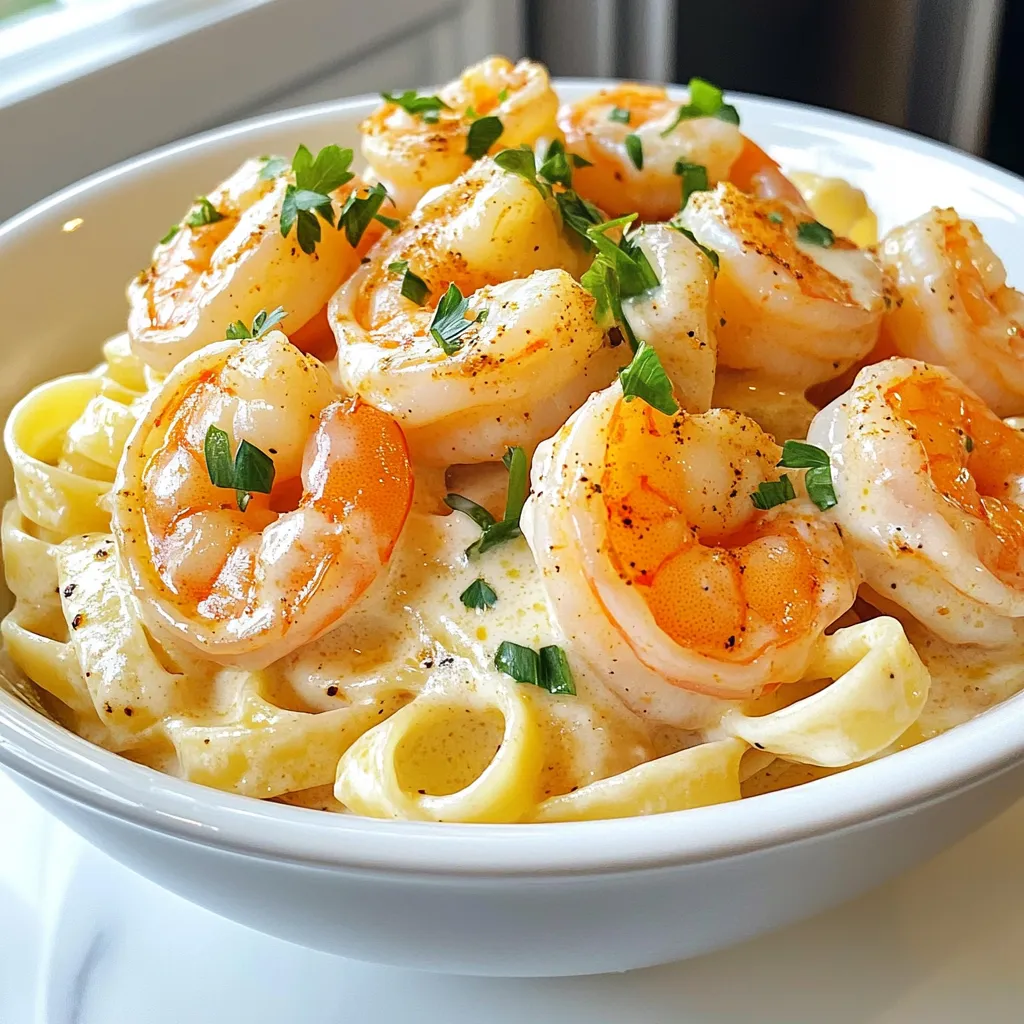 Cajun Shrimp Alfredo Quick and Flavorful Recipe