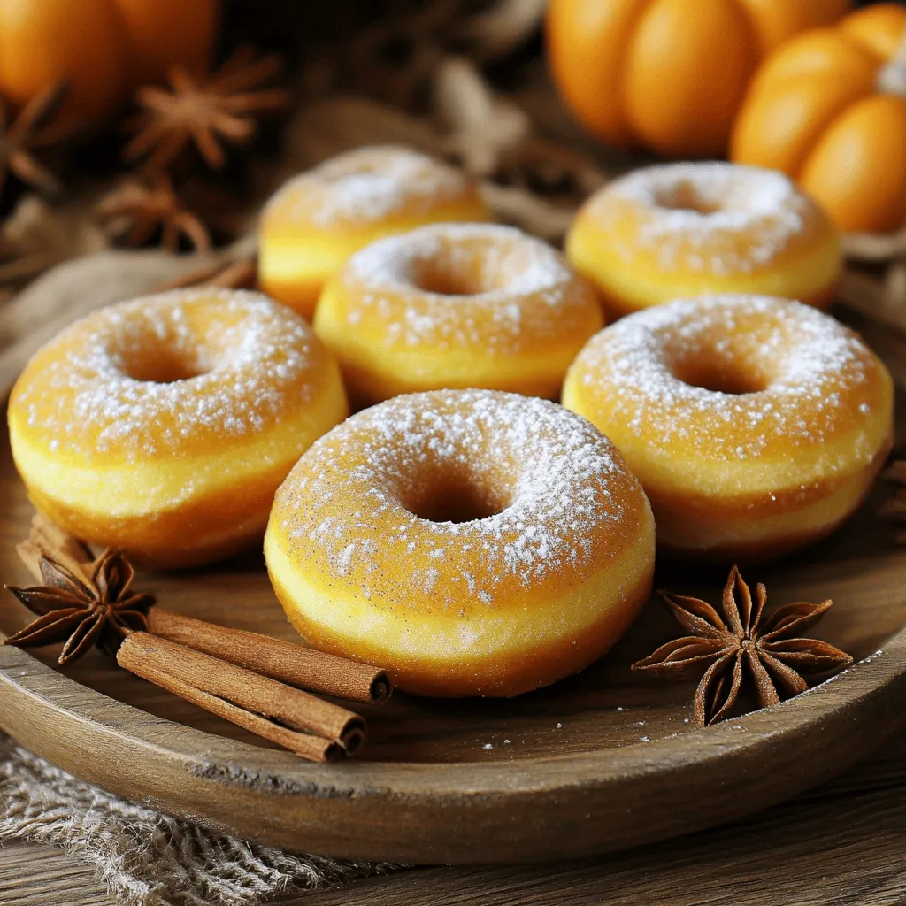 Baked Pumpkin Spice Donuts Delightfully Cozy Treat