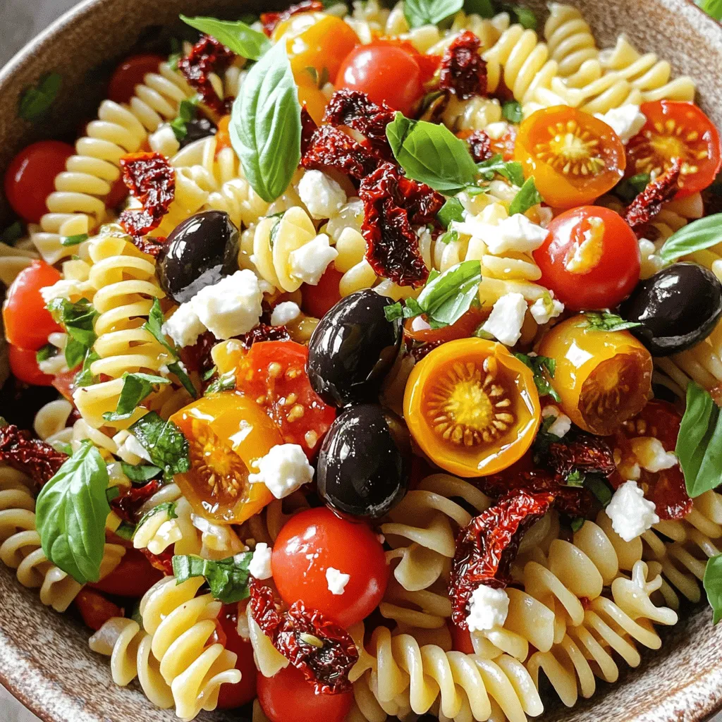 Sun-Dried Tomato Pasta Salad Flavorful and Fresh Dish