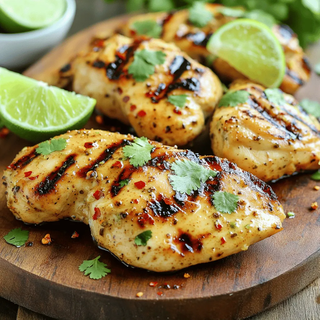 Zesty Lime Chicken Marinade Flavorful and Simple Recipe