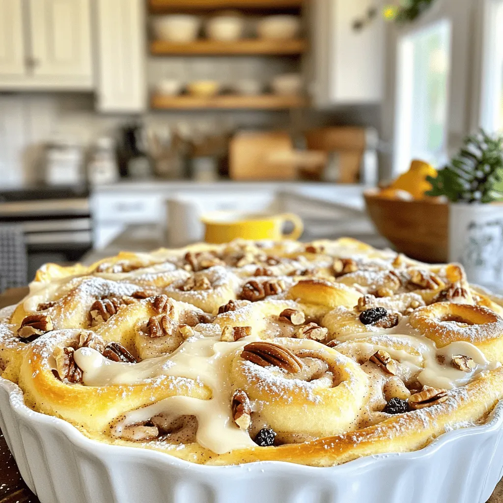 Cinnamon Roll Casserole Savory Morning Delight