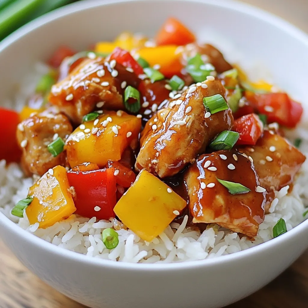 Honey BBQ Chicken Rice Flavorful Weeknight Meal