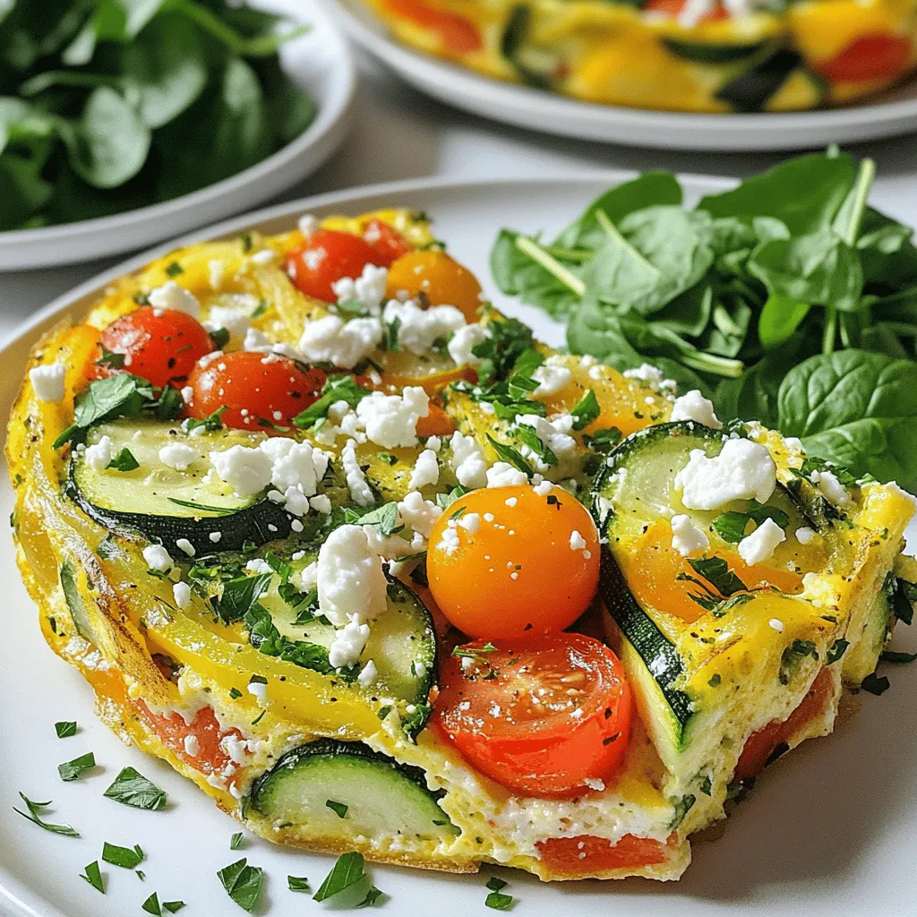 Easy Veggie Frittata Simple and Healthy Recipe