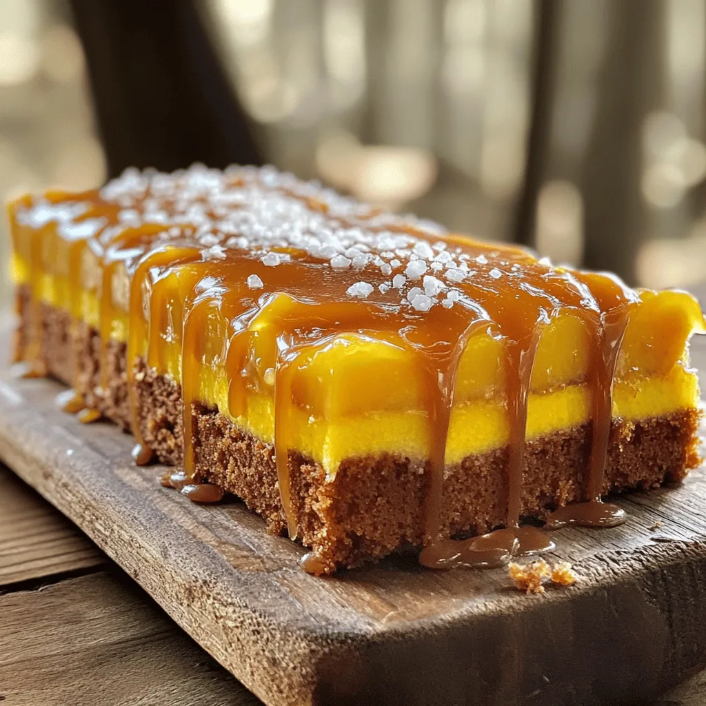 Salted Caramel Banana Cake Irresistible Dessert Delicacy