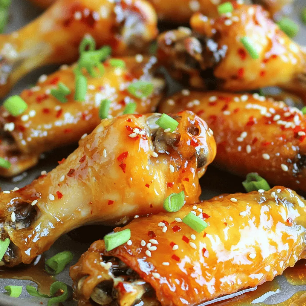 Sweet and Spicy Chicken Wings Irresistible Flavor Burst