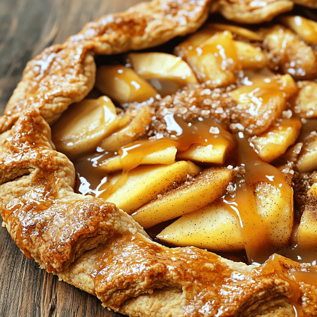 Salted Caramel Apple Galette Irresistible Dessert Recipe