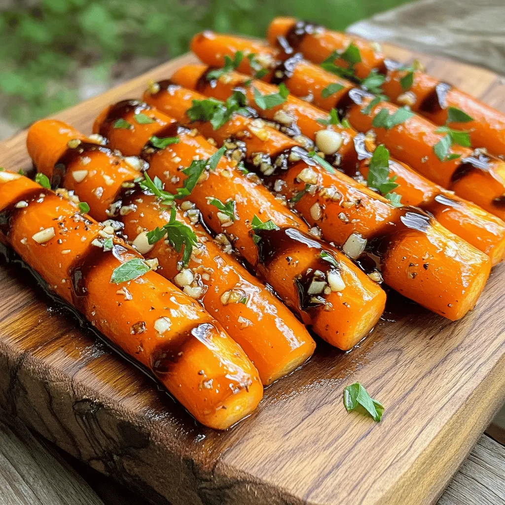 Balsamic Glazed Carrots Healthy and Delicious Side Dish
