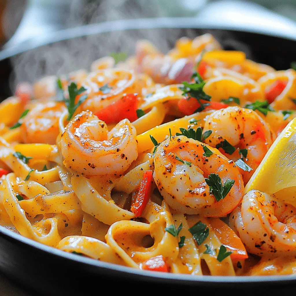 Spicy Cajun Shrimp Pasta Quick and Flavorful Meal