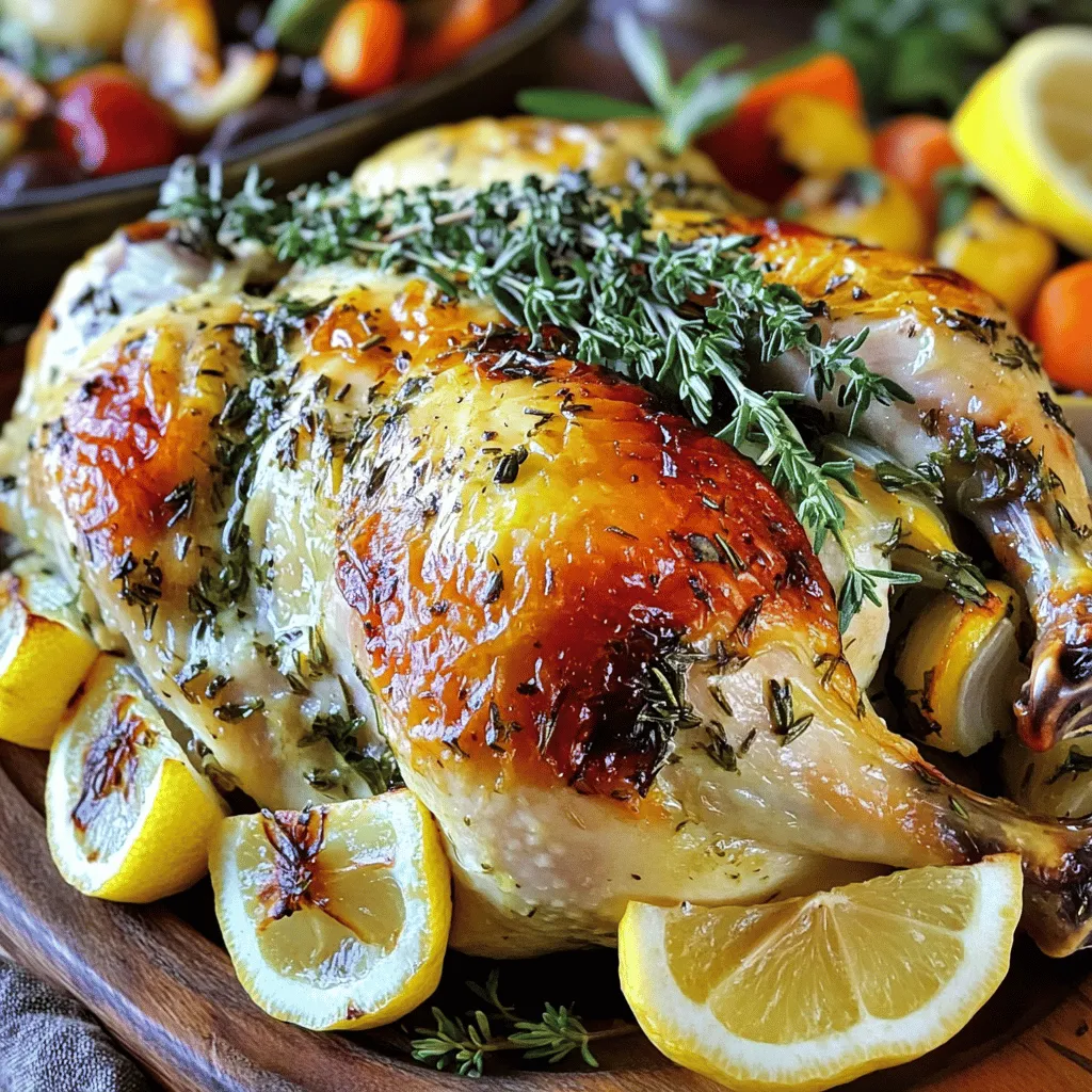 Garlic Butter Herb Roasted Chicken Simple Delight