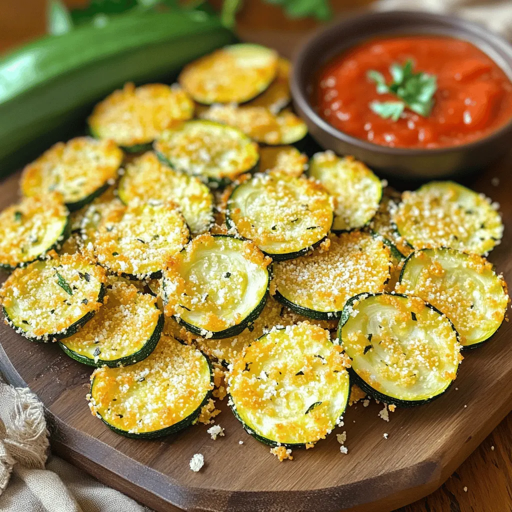 Crispy Parmesan Zucchini Chips Easy and Tasty Snack
