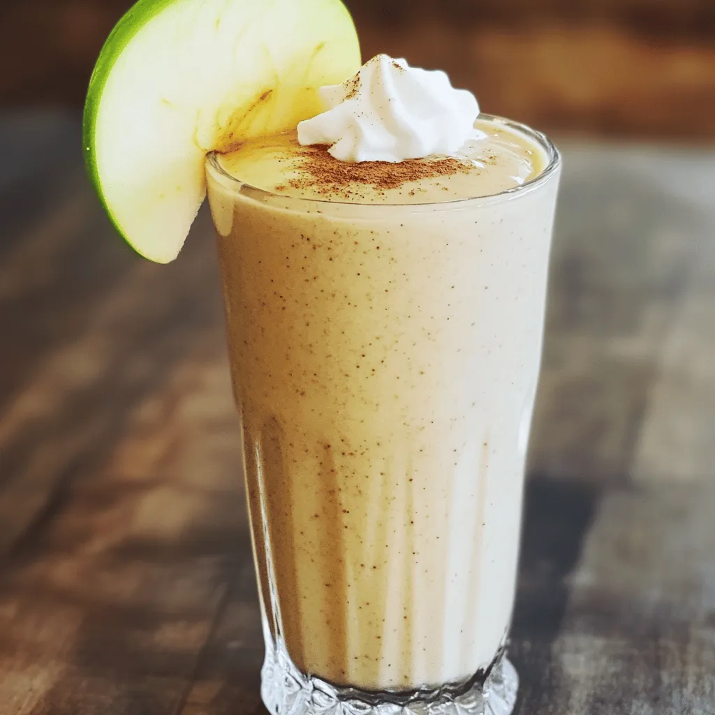 Cinnamon Apple Pie Smoothie Delightful and Wholesome