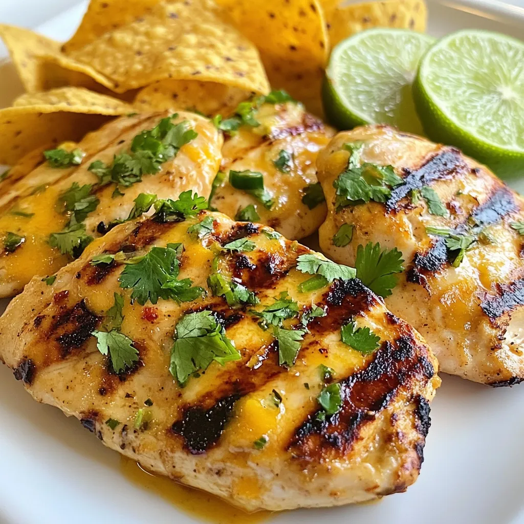 Fiesta Lime Chicken Copycat Tasty Grilled Delight