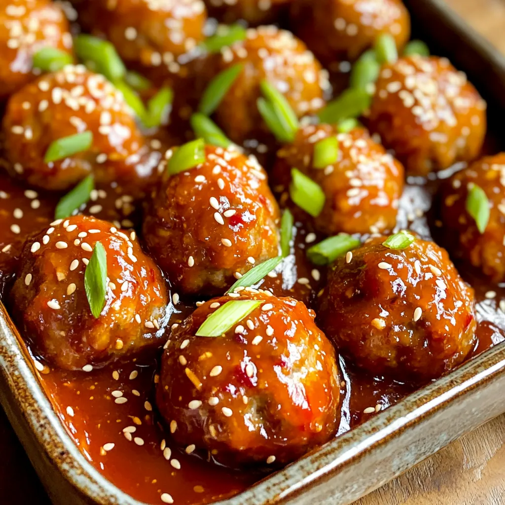 Sweet Chili Glazed Meatballs Tasty and Easy Recipe