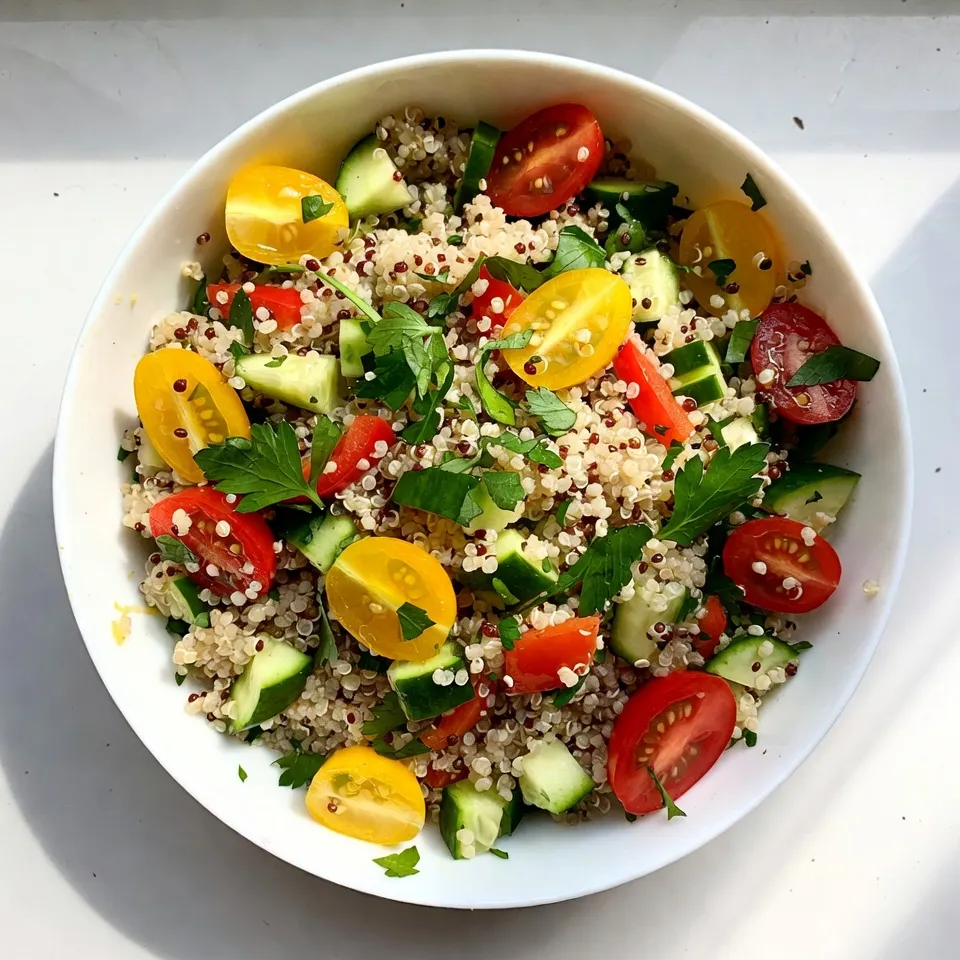 Lemon Herb Quinoa Salad Fresh and Flavorful Delight