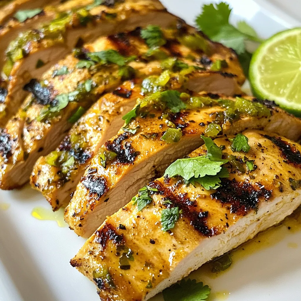 Jalapeño Lime Chicken Zesty and Flavorful Recipe