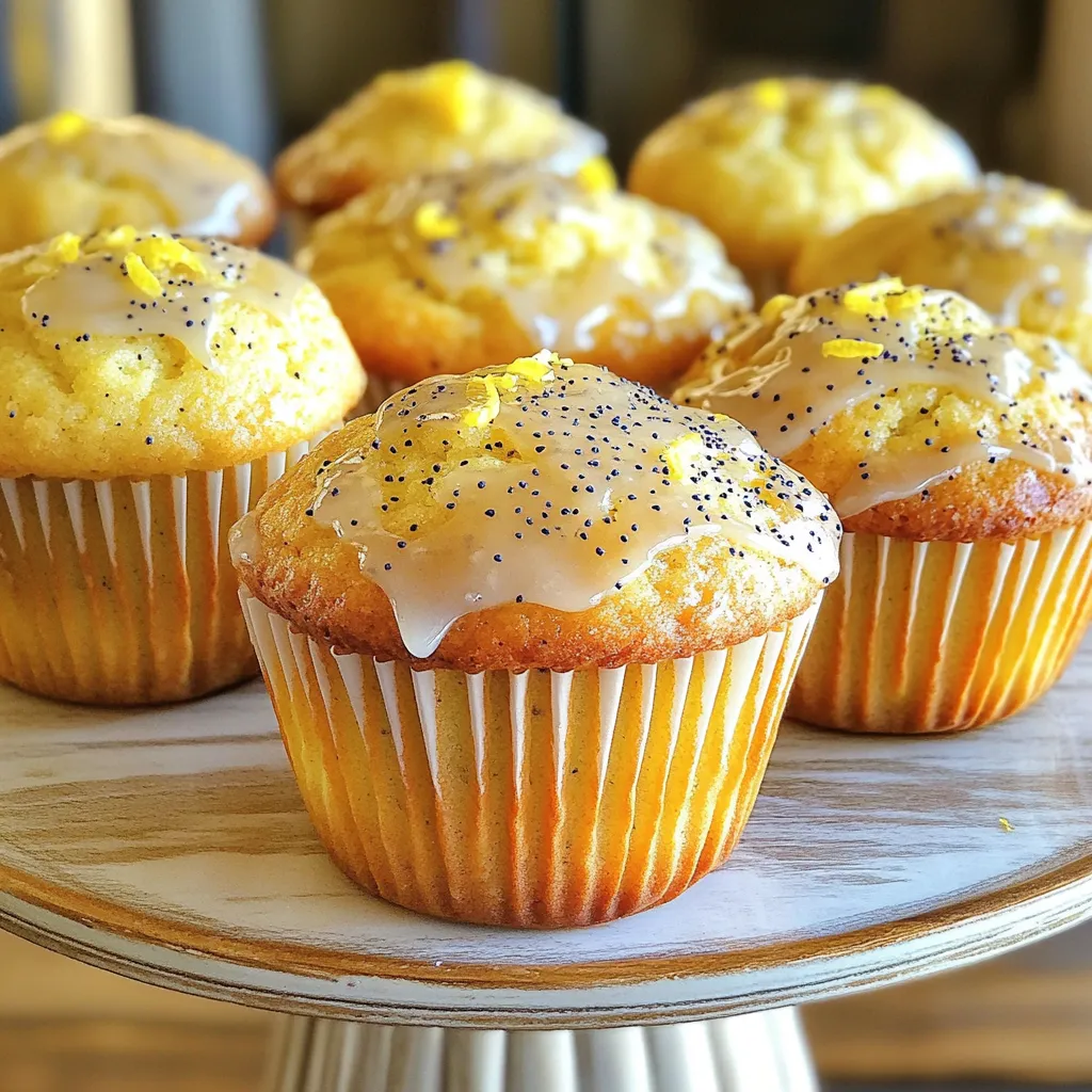 Lemon Poppy Seed Muffins Moist and Flavorful Recipe