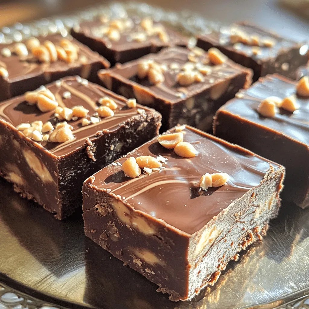 Chocolate Peanut Butter Fudge Rich and Creamy Treat