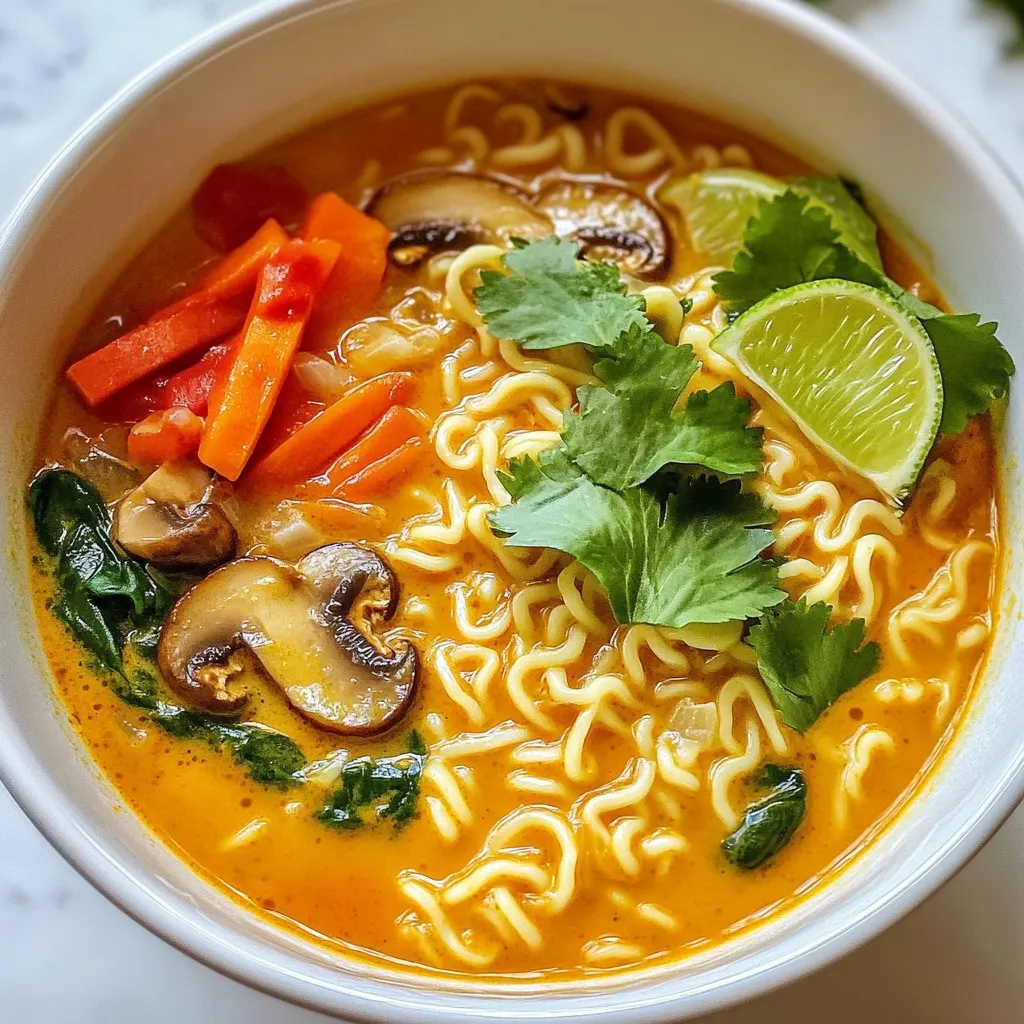 Coconut Curry Ramen Flavorful and Easy Soup Recipe