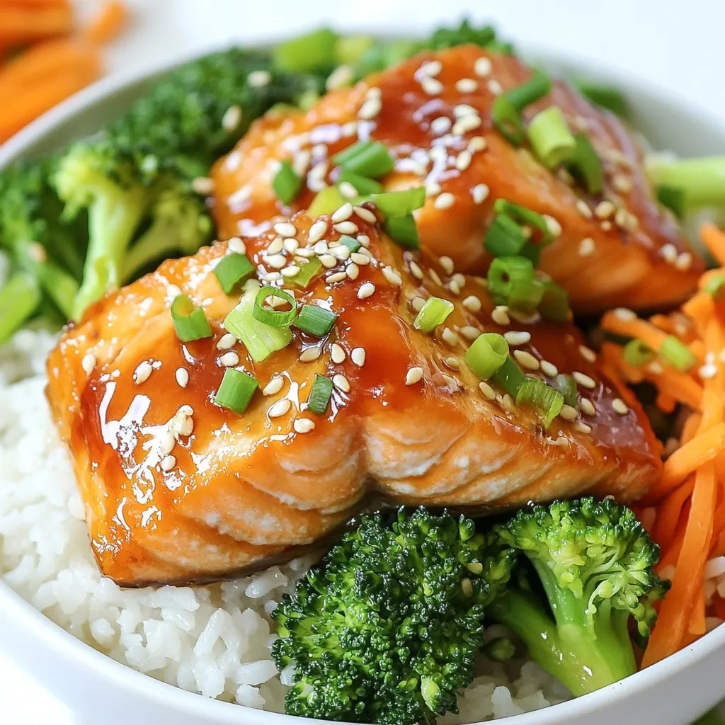Teriyaki Salmon Bowls Flavorful and Healthy Meal Idea