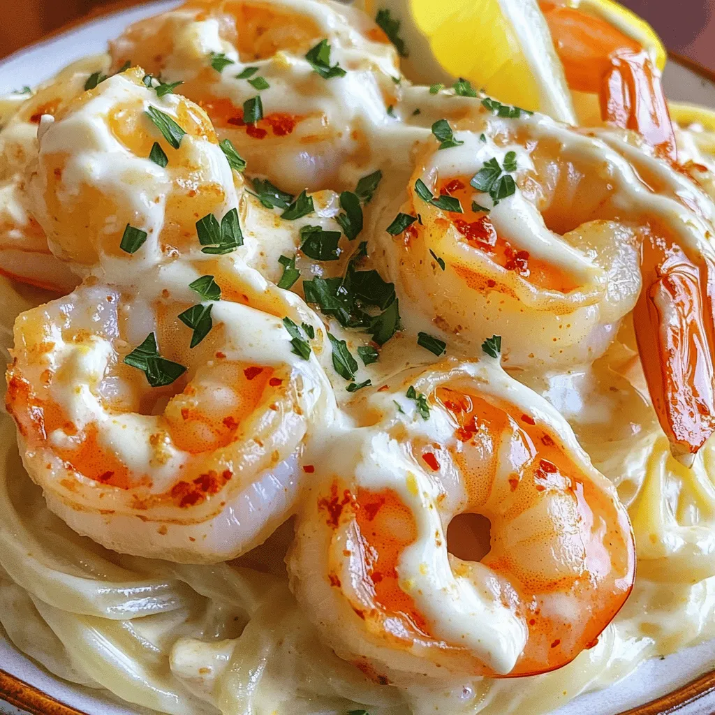 Creamy Garlic Butter Shrimp Flavorful Dinner Delight