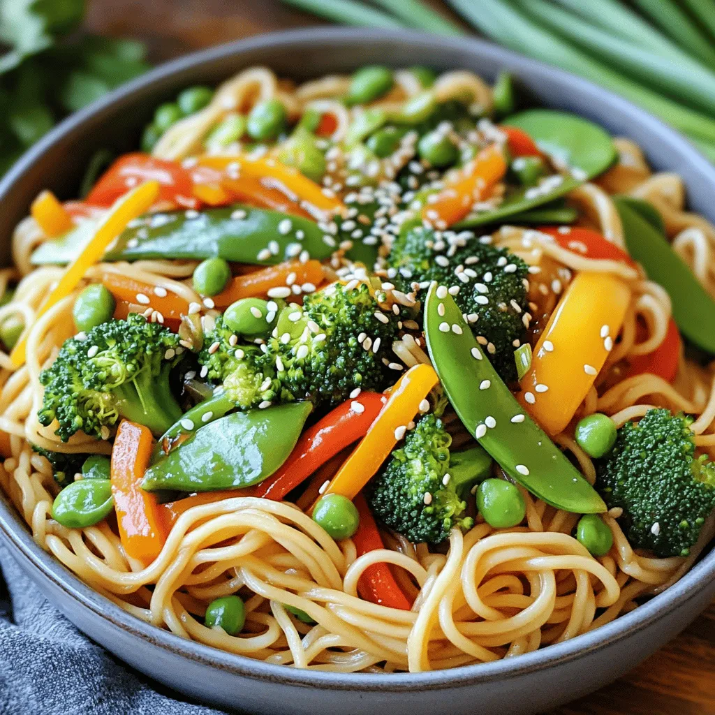 Vegetable Lo Mein Flavorful and Easy Stir-Fry Dish