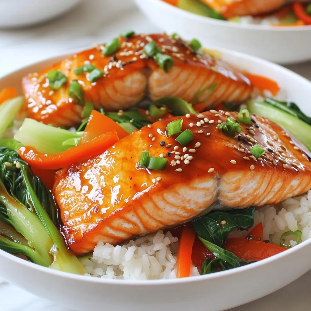 Teriyaki Salmon Bowls Flavorful and Easy Recipe