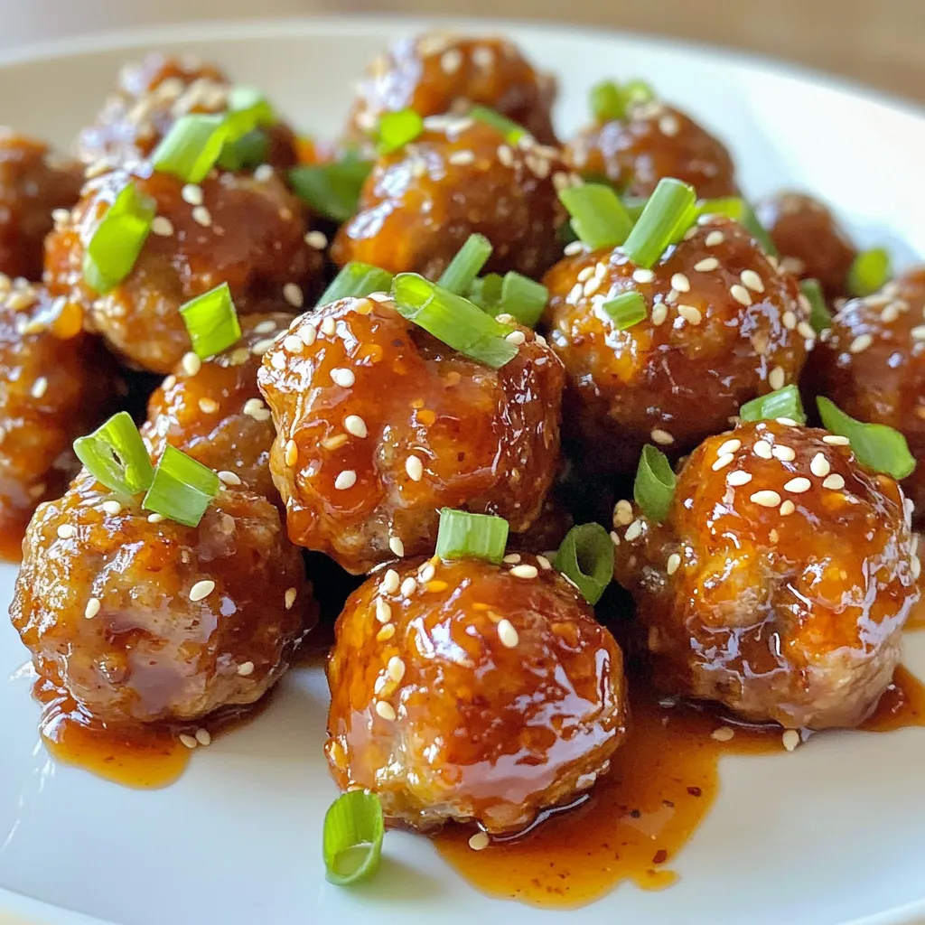 Sweet Chili Glazed Meatballs Easy and Delicious Recipe