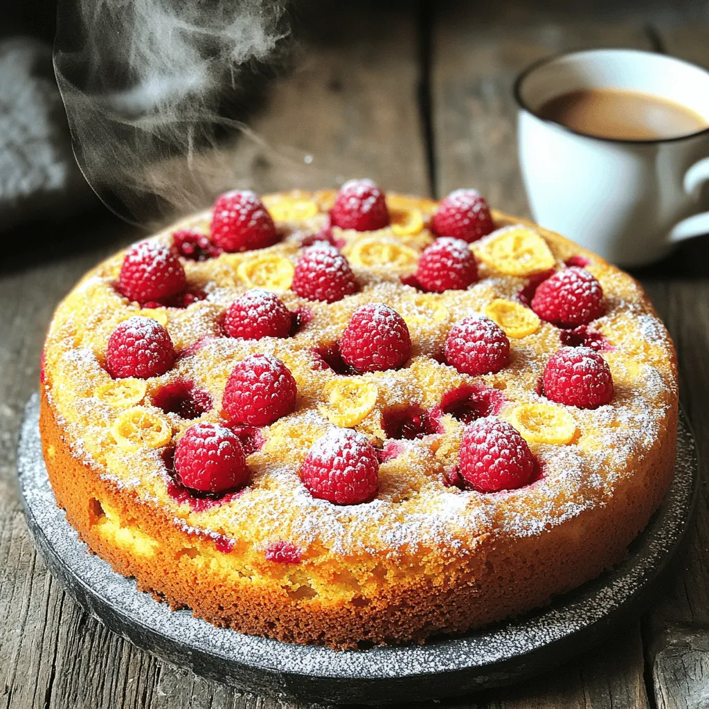 Lemon Raspberry Coffee Cake Delightful Sweet Treat