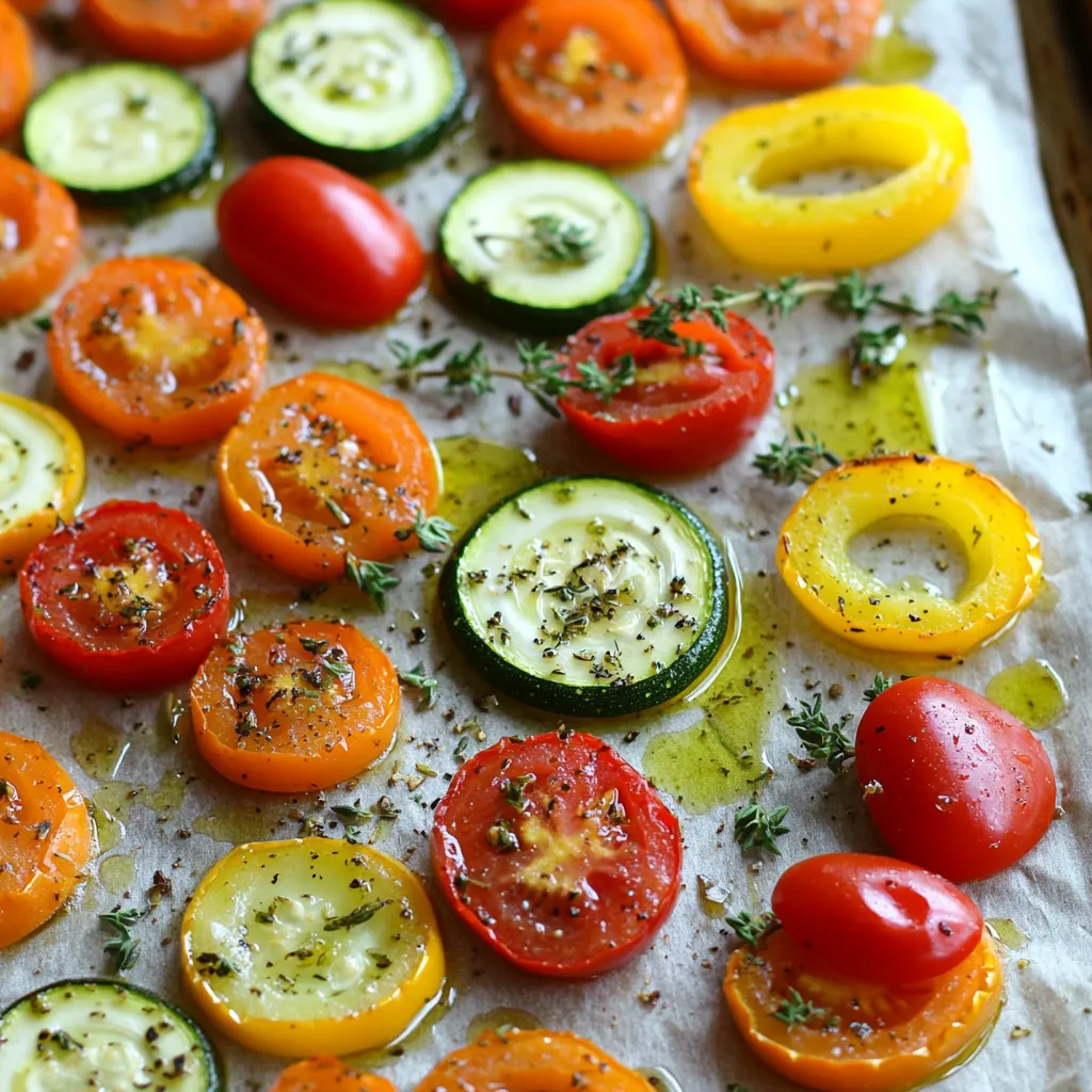 Herb Roasted Veggie Medley Sheet Pan Delight