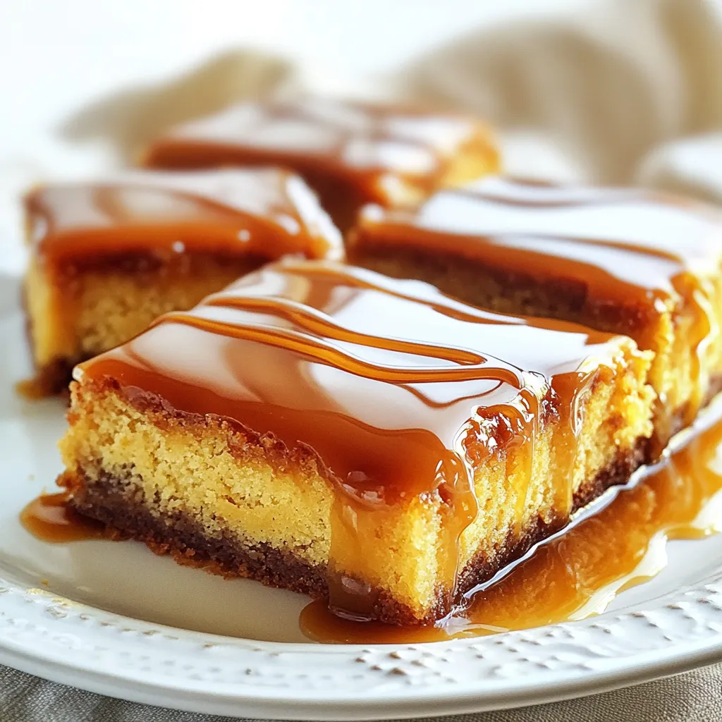 Coffee Caramel Gooey Cake Simple and Delicious Treat