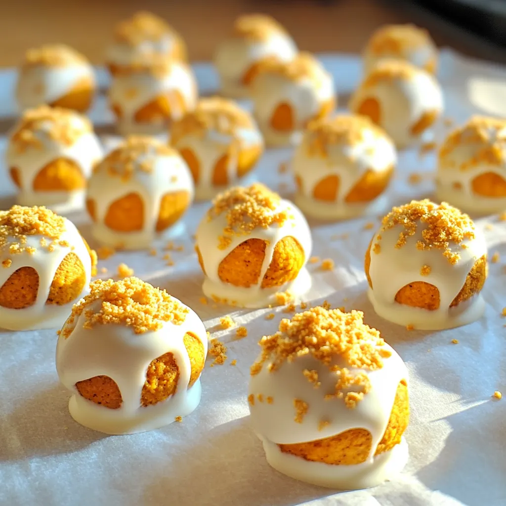 No-Bake Pumpkin Oreo Truffles Easy and Tasty Treat