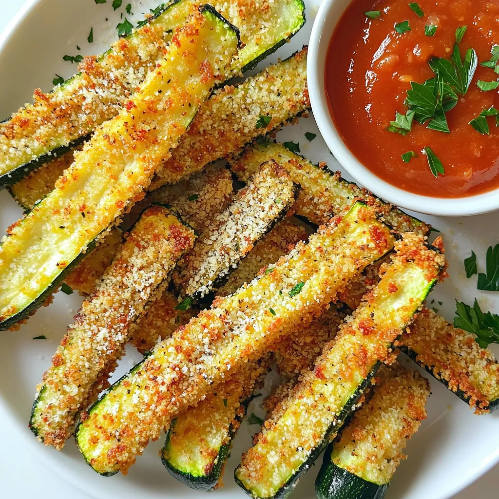 Air Fryer Zucchini Fries Crispy and Flavorful Snack