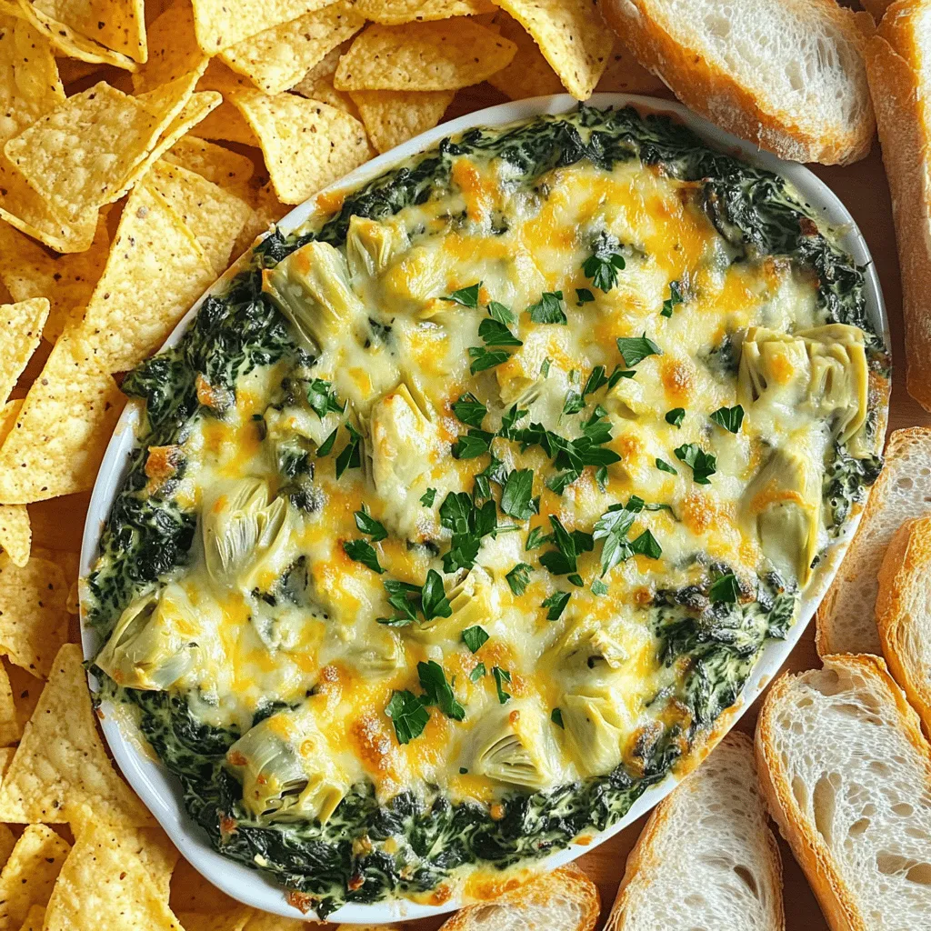 Spinach Artichoke Dip Healthy and Flavorful Recipe