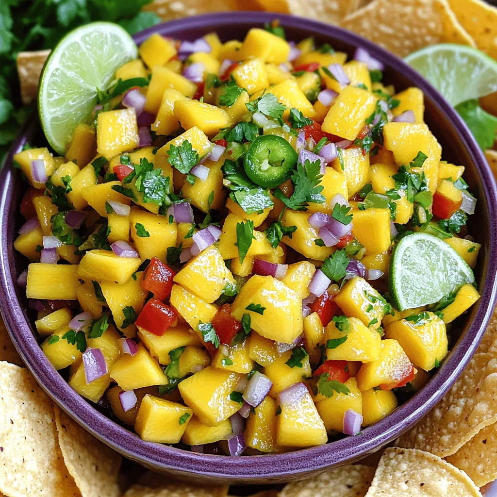 Tropical Mango Salsa Fresh and Flavorful Delight
