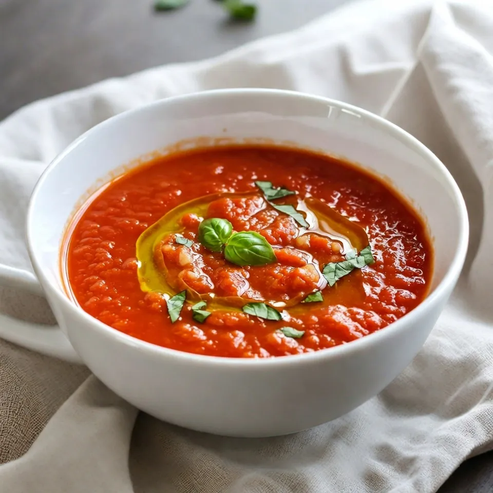 Roasted Garlic Tomato Soup Comforting and Simple Recipe