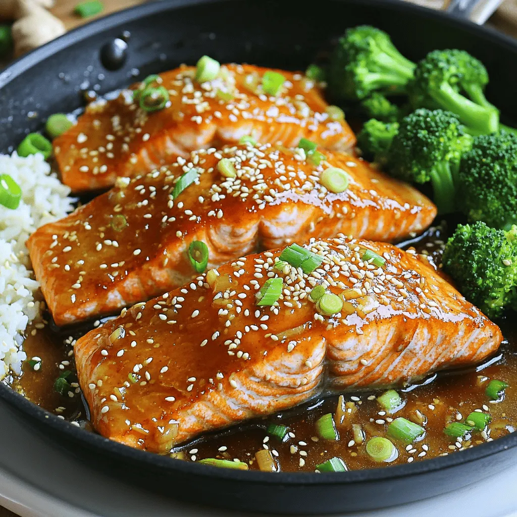 Honey Garlic Glazed Salmon Tasty and Quick Dinner
