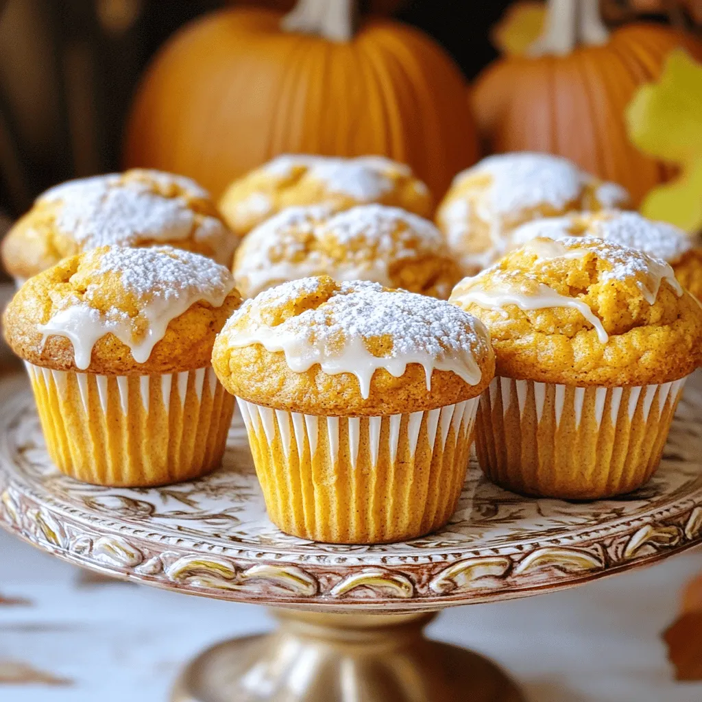 Pumpkin Cream Cheese Muffins Tasty and Easy Recipe