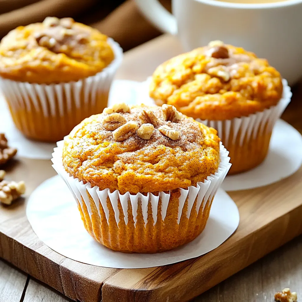 Pumpkin Coffee Cake Muffins Irresistible and Tasty