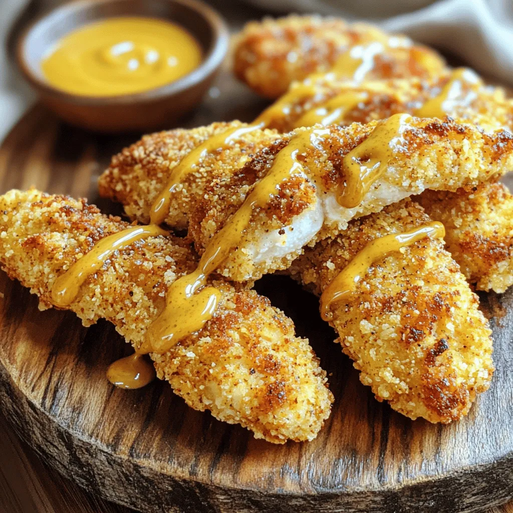 Savory Honey Mustard Chicken Tenders Quick Recipe