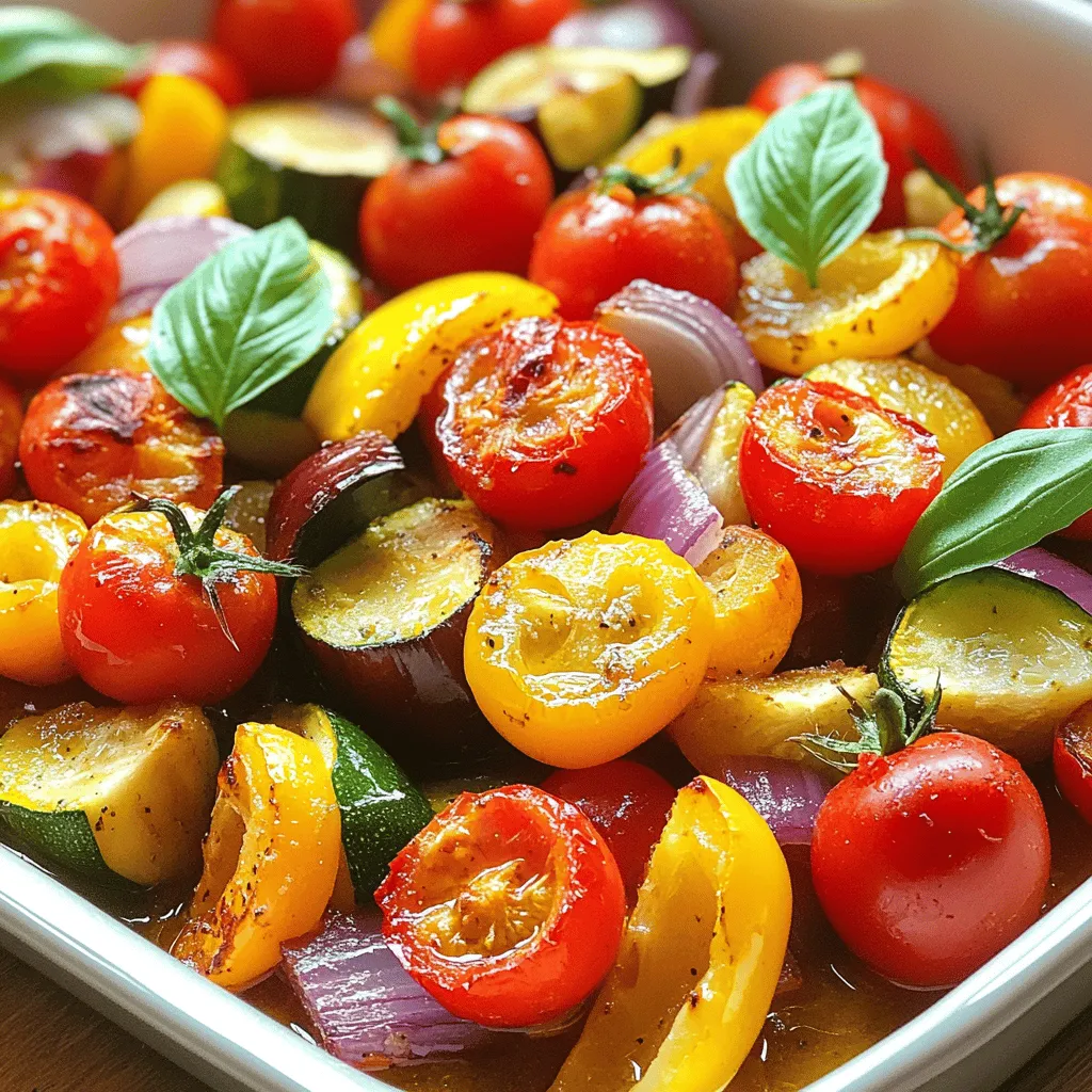 Roasted Mediterranean Vegetables Flavorful and Easy Dish