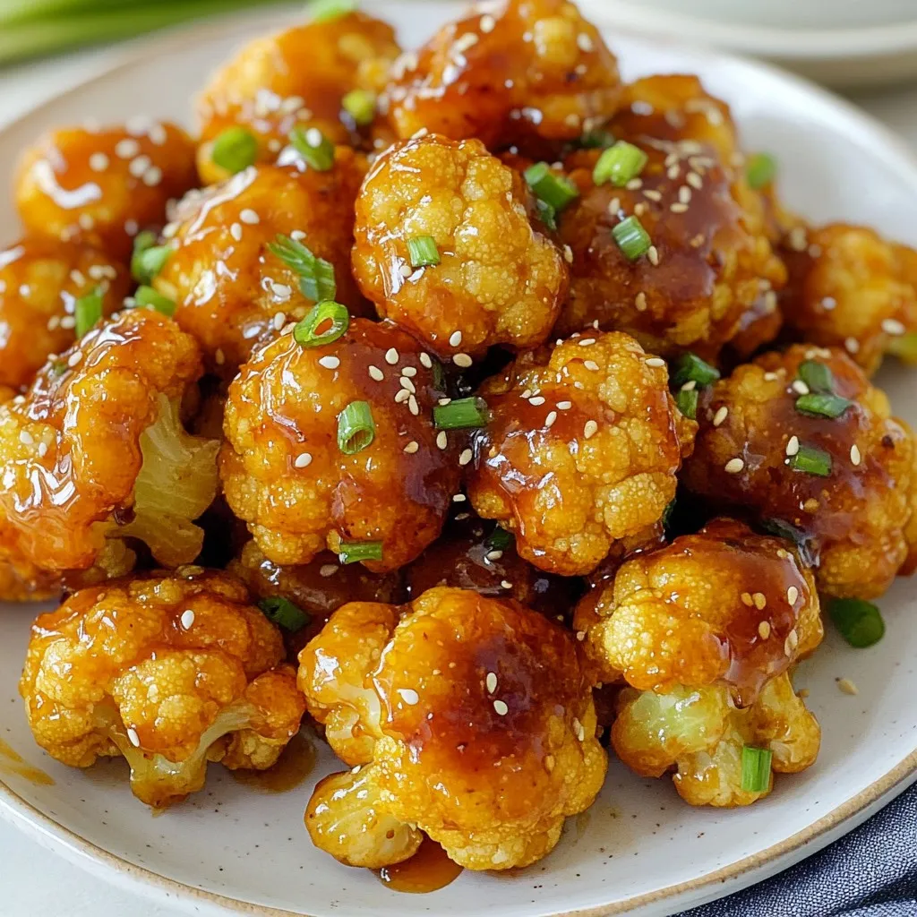 Honey Sriracha Cauliflower Bites Crunchy Snack Delight