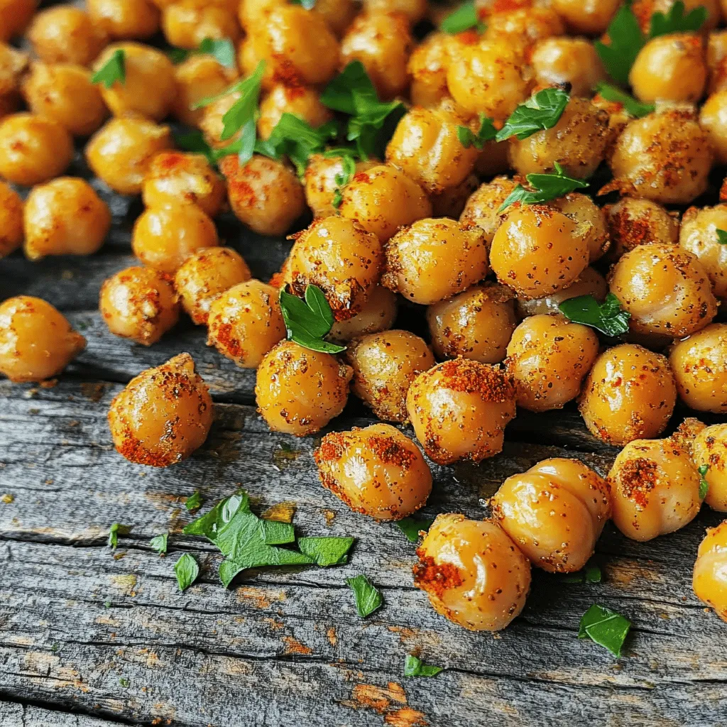 Easy Roasted Chickpeas for Perfect Snack Crunch