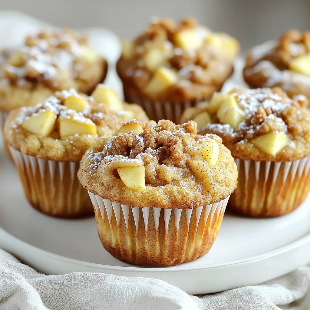 Apple Cinnamon Streusel Muffins Cozy and Tasty Delight