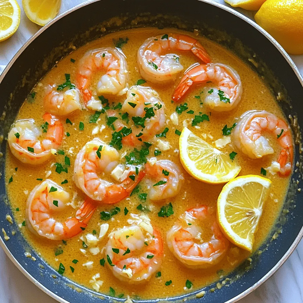 Lemon Garlic Butter Shrimp Easy and Flavorful Meal