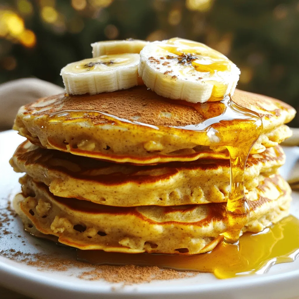 Delicious Banana Oatmeal Pancakes Simple and Easy Recipe