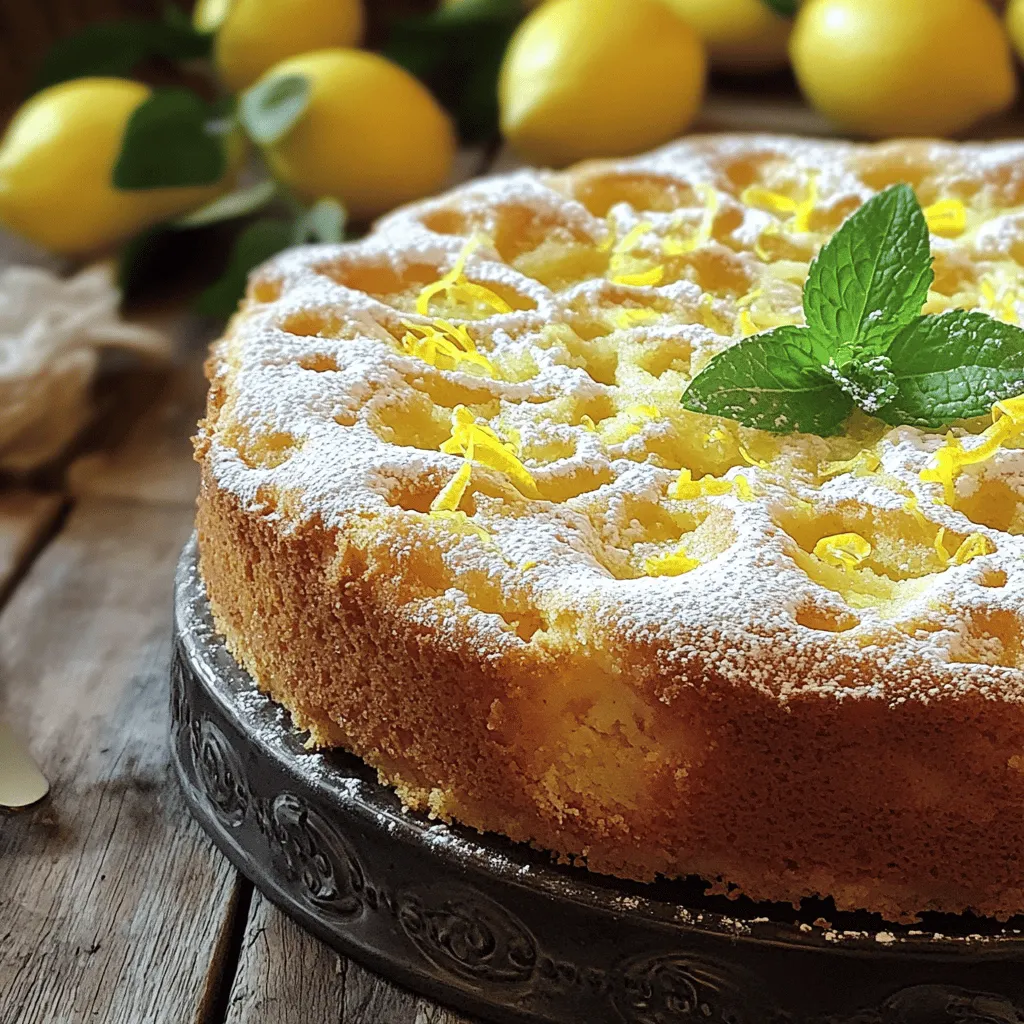 Lemon Olive Oil Cake Simple and Delicious Recipe