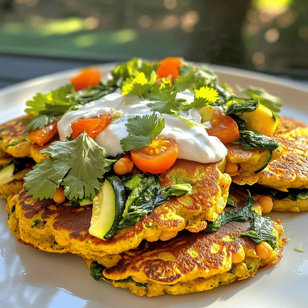 Chickpea Flour Pancakes Easy and Flavorful Recipe