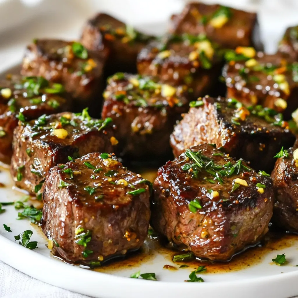 Garlic Butter Steak Bites Savory and Simple Recipe